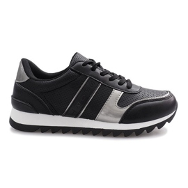 Czarne sportowe trampki Night