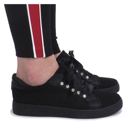 Czarne trampki moro Tulam