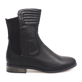 Ocieplane Botki Klasyczne CN711 Czarny czarne