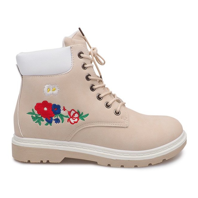 Ocieplane Timberki Trapery SJ669-5 Beżowy