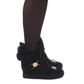 Sneakersy XW37001 Czarny czarne