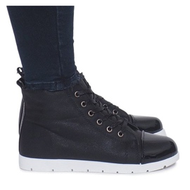 Ocieplane Trampki VT-63 Czarny czarne