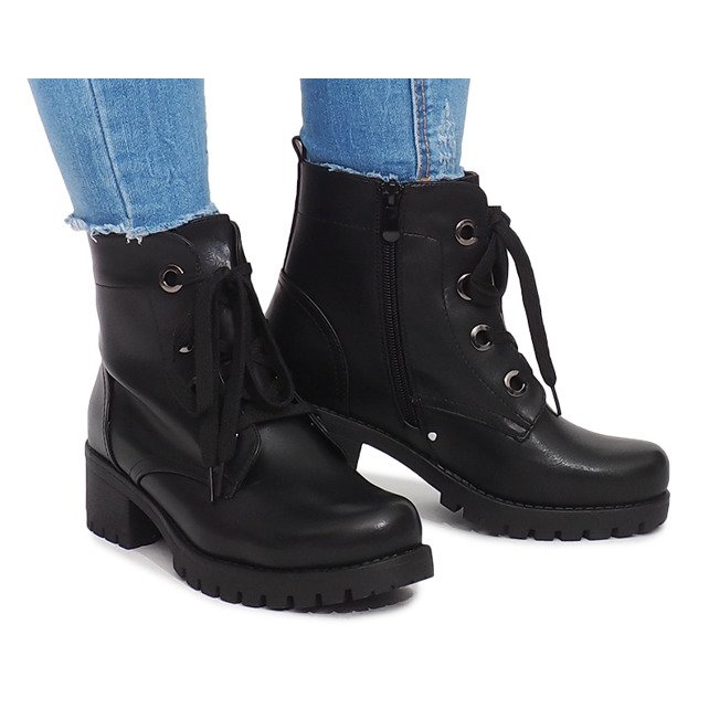 Traperki Glany HQ891 Czarny czarne