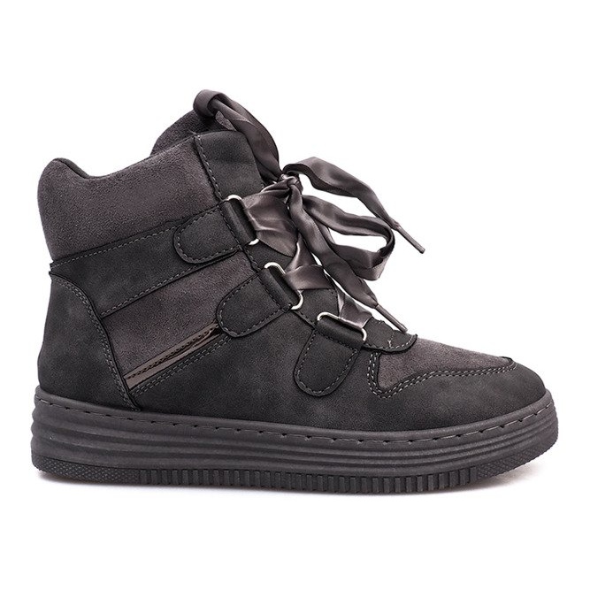 Szare sneakersy Paule