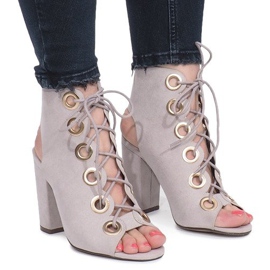 Szare botki Sylviane