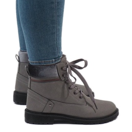 Szare ocieplane trapery NR06-3