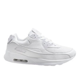 Białe obuwie sportowe sneakersy B306A-60