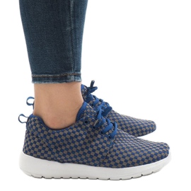 Niebieskie obuwie sportowe A5126