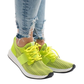 Zielone obuwie sportowe 275-Y