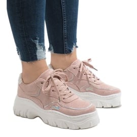 Różowe buty sportowe HX999