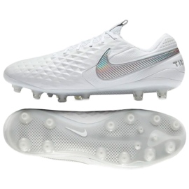 Buty piłkarskie Nike Tiempo Legend 8 Elite AG-Pro M BQ2696-100 białe białe