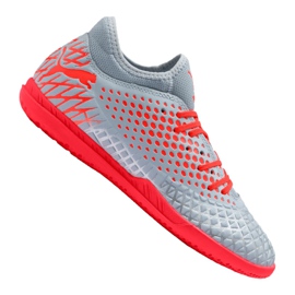 Buty halowe Puma Future 4.4 It M 105691-01 wielokolorowe szare