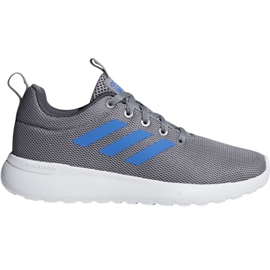 Buty dla adidas Lite Racer K szaro niebieskie Jr F35440 szare