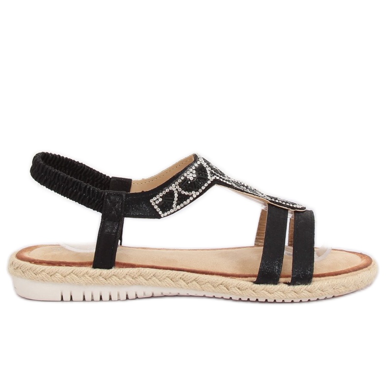 Sandałki espadryle czarne CO-78 Black