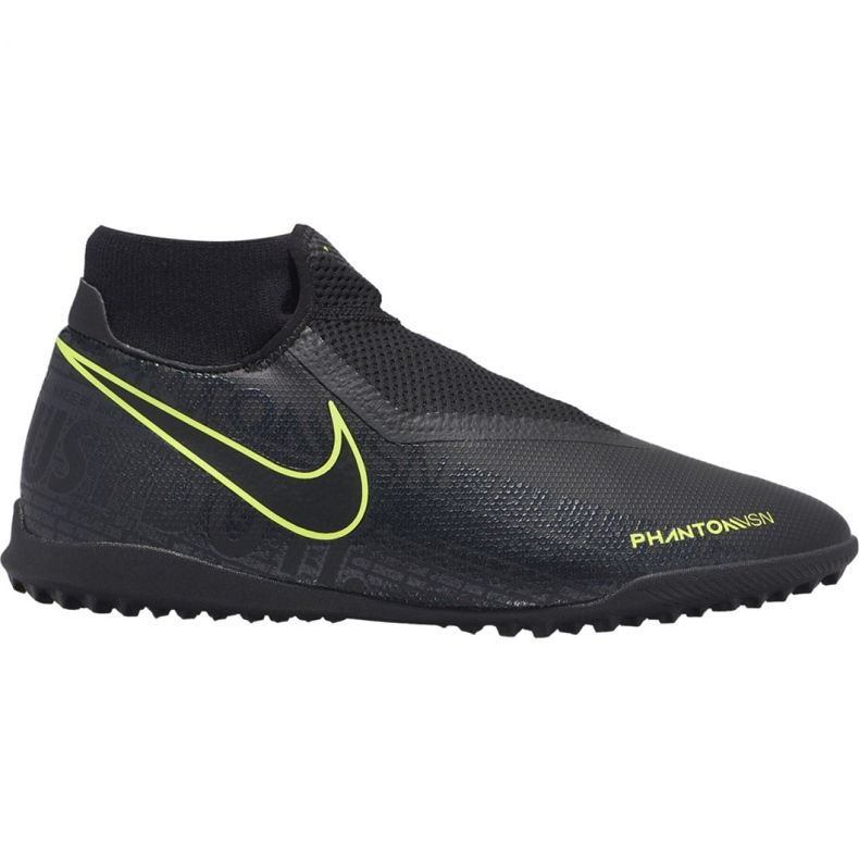 Buty piłkarskie Nike Phantom Vsn Academy Df Tf M AO3269 007 czarne