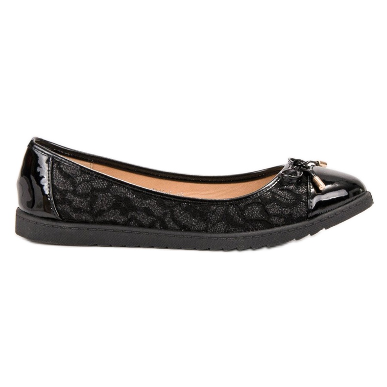 Super Me Czarne Baleriny