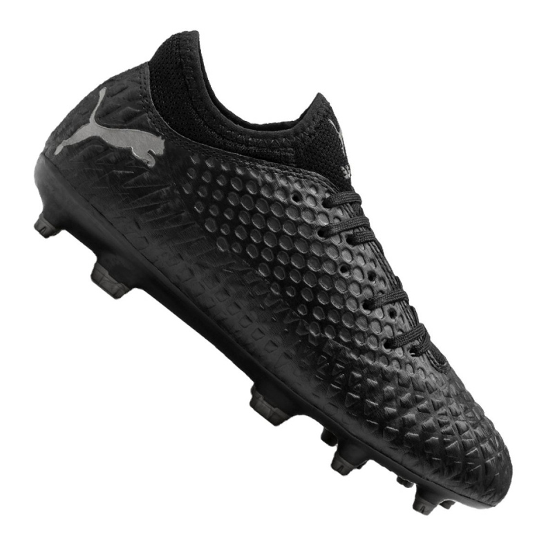 Buty piłkarskie Puma Future 4.4 Fg / Ag Jr 105696-02 czarne czarne