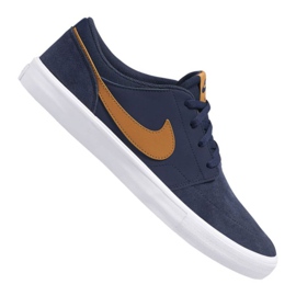 Buty Nike Sb Solarsoft Portmore Ii M 880266-402 granatowe