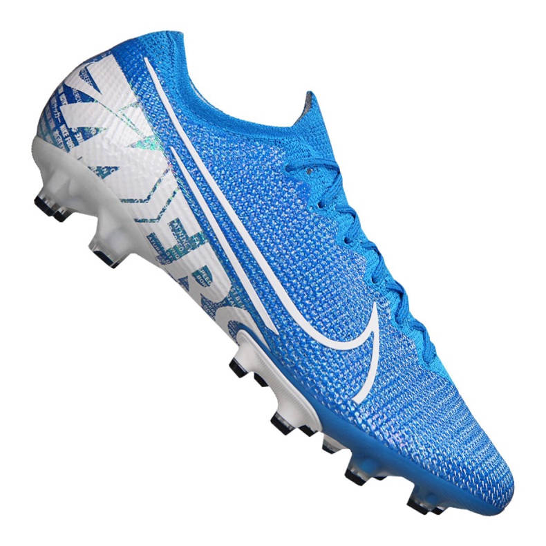 Buty piłkarskie Nike Vapor 13 Elite AG-Pro M AT7895-414 niebieskie niebieskie