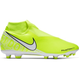 Buty piłkarskie Nike Phantom Vsn Academy Df FG/MG M AO3258-717 różowe żółte