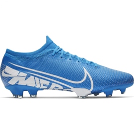 Buty piłkarskie Nike Mercurial Vapor 13 Pro Fg M AT7901 414 niebieskie