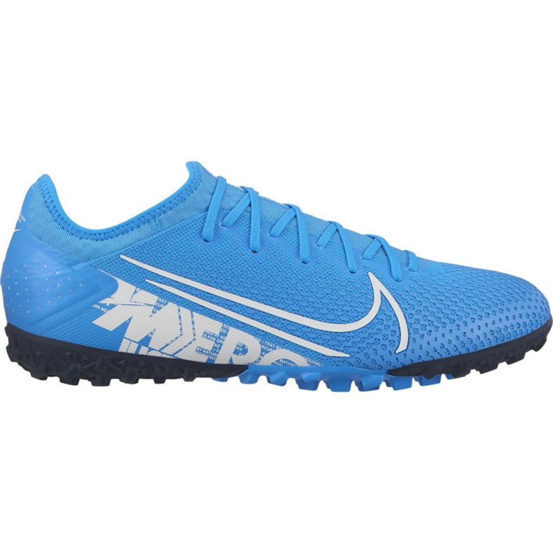 Buty piłkarskie Nike Mercurial Vapor 13 Pro Tf M AT8004 414 niebieskie