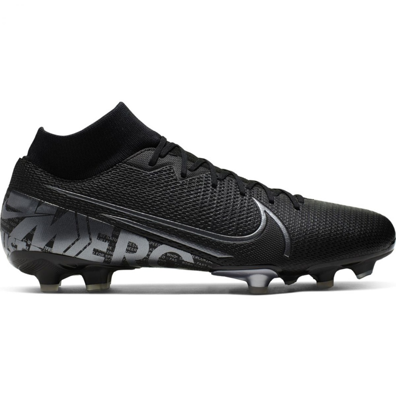 Buty piłkarskie Nike Mercurial Superfly 7 Academy FG/MG M AT7946-001 czarne czarne