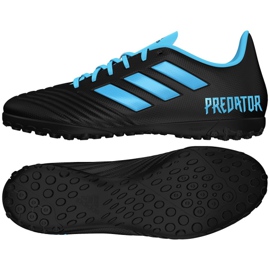 Buty piłkarskie adidas Predator 19.4 Tf M F35636 czarne czarne