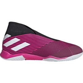 Buty piłkarskie adidas Nemeziz 19.3 In M EF0393 różowe