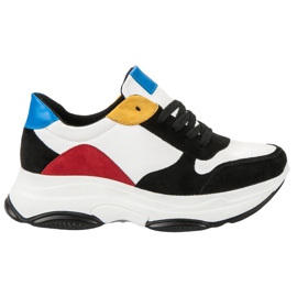 SDS Lekkie Sneakersy wielokolorowe