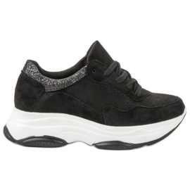 SDS Lekkie Sneakersy czarne