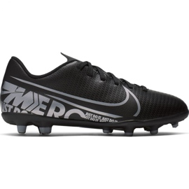 Buty piłkarskie Nike Mercurial Vapor 13 Club FG/MG Jr AT8161 001 czarne