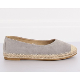 Espadryle baleriny szare N-2980 Grey Ii Gat