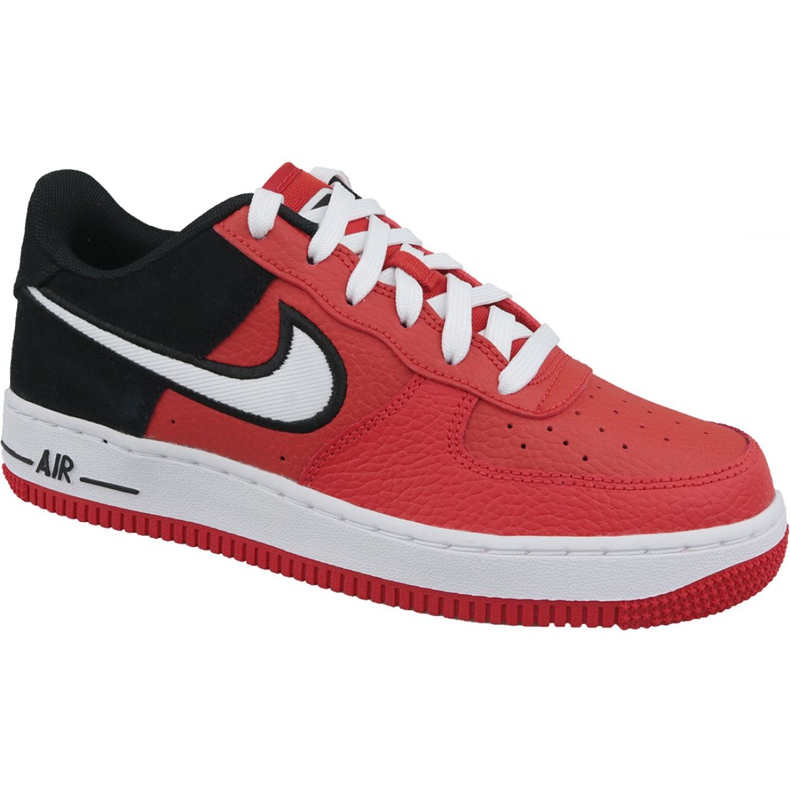 Buty Nike Air Force 1 LV8 1 Gs W AV0743-600 czarne czerwone
