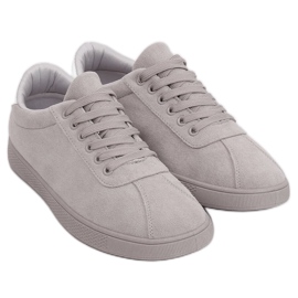 Trampki damskie szare LX-9857 Grey