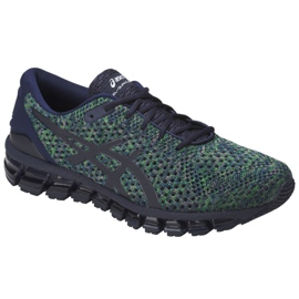 Buty biegowe Asics Gel-Quantum 360 Knit 2 M T840N-5884 granatowe