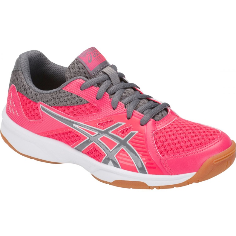 Buty do siatkówki Asics Upcourt 3 Gs Jr 1074A005-700 wielokolorowe różowe