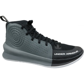 Buty koszykarskie Under Armour Jet M 3022051-001 czarne wielokolorowe