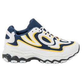 Kayla Damskie Buty Sportowe białe niebieskie