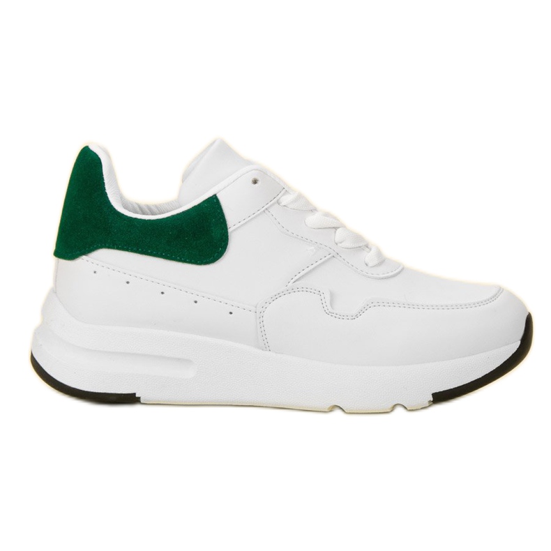 SHELOVET Białe Sneakersy