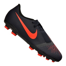 Buty piłkarskie Nike Jr Phantom Vnm Academy Fg Jr AO0362-440 czarne czarne