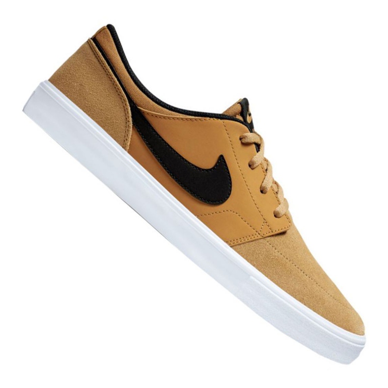 Buty Nike Sb Solarsoft Portmore Ii M 880266-700 brązowe