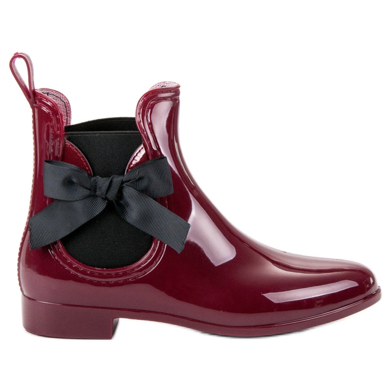 Kayla Kalosze Z Kokardką czerwone