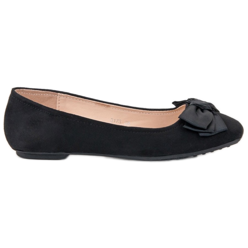 Nio Nio Baleriny Z Kokardką czarne