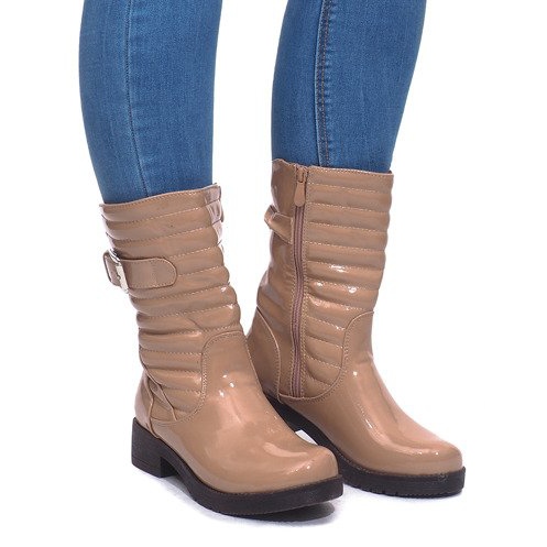 Ocieplane Botki F19 Khaki