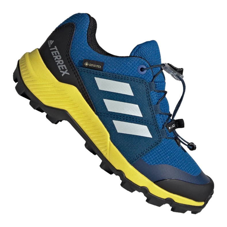 Buty adidas Terrex Gtx Jr BC0599 niebieskie
