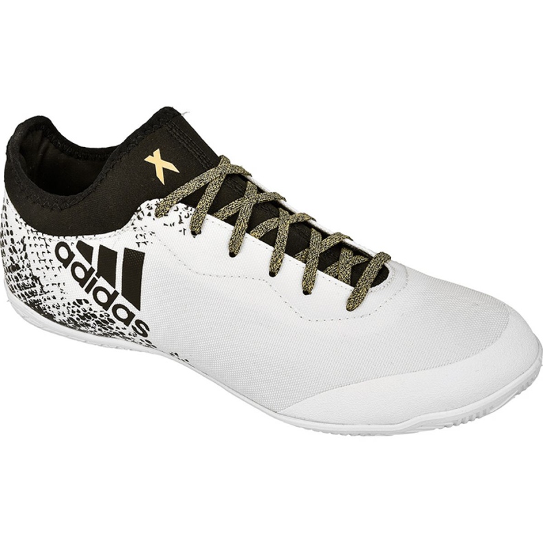 Buty halowe adidas X 16.3 Court M In S79705 białe białe