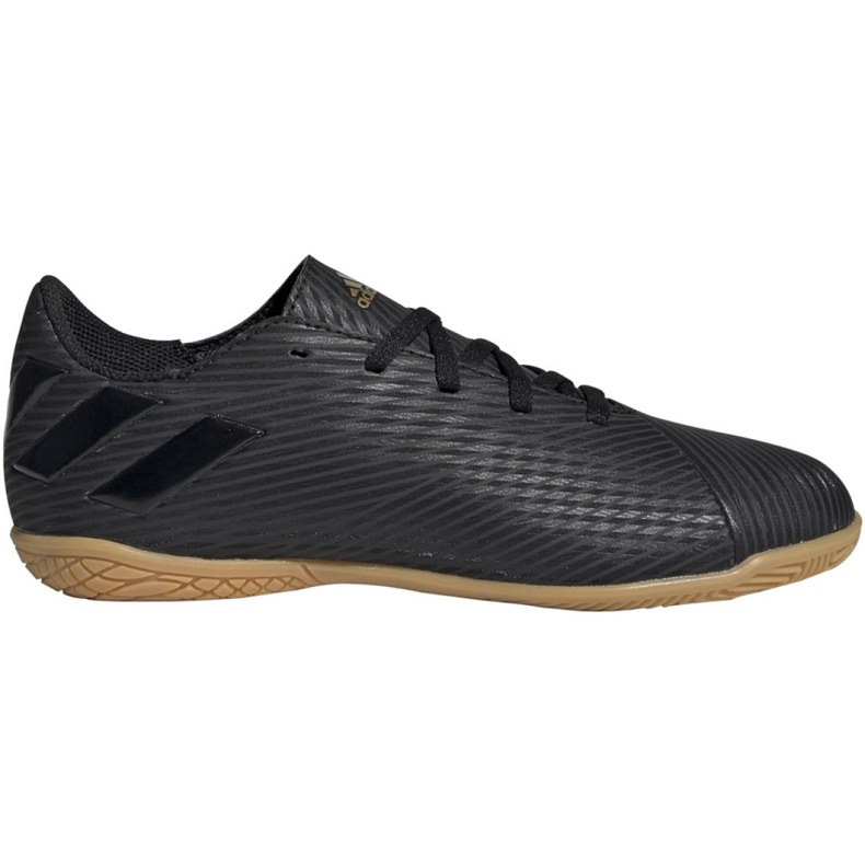 Buty piłkarskie adidas Nemeziz 19.4 In Jr EG3314 czarne czarne