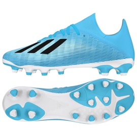 Buty adidas X 19.3 Mg M EF7549 niebieskie