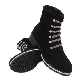 Botki militarne czarne CH1818-2 Black